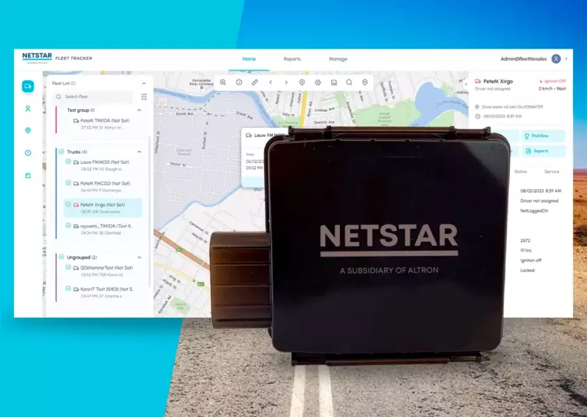 Netstar Australia TR114i GPS Vehicle Tracking Device, available to buy online.